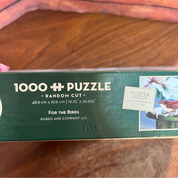 Cobble Hill For The Birds1000 Piece Puzzle - Picture 3 of 5